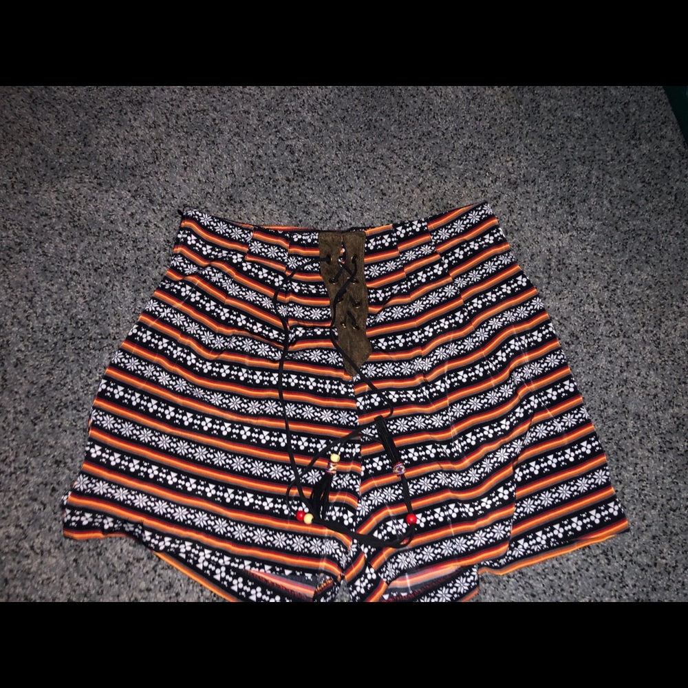High waisted shorts